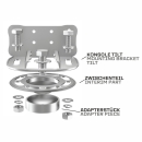 MAXERIO® Konsolen-Set TILT / Kantholzauflage  - feuerverzinkt - für Schraubfundament inkl. Zubehör