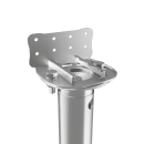 MAXERIO® 80 cm 3er Base-Set TILT Schraubfundamente inkl. Konsole (feuerverzinkt); Ø 60 x 2; M12