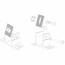 MAXERIO® Konsolen-Set PV (Photovoltaik) für Schraubfundament inkl. Zubehör / Größe U36 mit Befestigungsgelenk